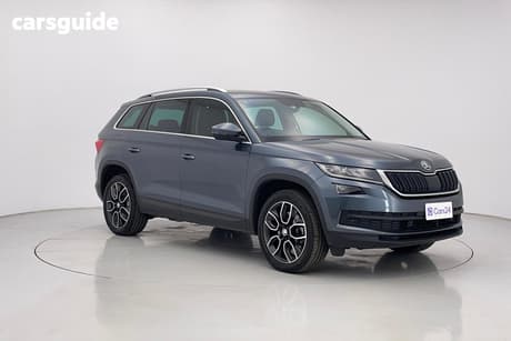 Grey 2021 Skoda Kodiaq Wagon 132 Tsi (4X4)