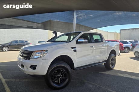 White 2015 Ford Ranger Dual Cab Utility Xlt 3.2 (4X4)