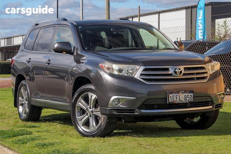 Grey 2013 Toyota Kluger Wagon Kx-S (Fwd)