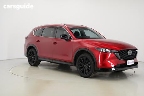 Red 2023 Mazda CX-8 Wagon G25 Gt Sp (Fwd)