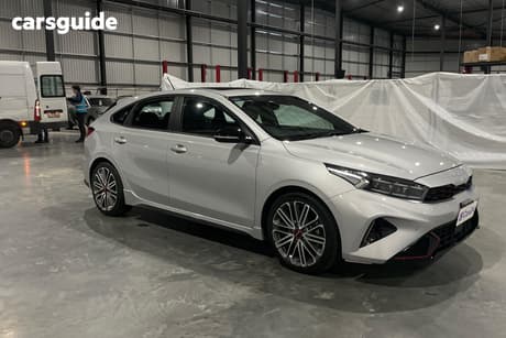 Silver 2024 Kia Cerato Hatchback Gt