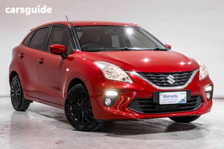Red 2020 Suzuki Baleno Hatchback Gl