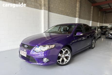 Purple 2010 Ford Falcon Sedan Xr6 50Th Anniversary