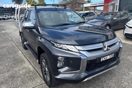 Grey 2021 Mitsubishi Triton Double Cab Pick Up Gls (4X4)