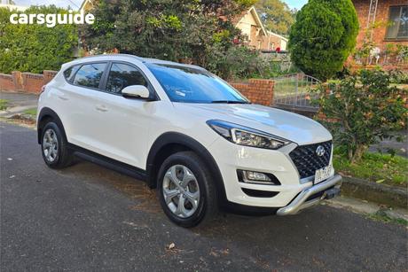 White 2018 Hyundai Tucson Wagon Go Crdi (Awd)