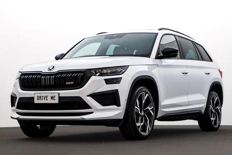 White 2022 Skoda Kodiaq Wagon Rs (4X4)