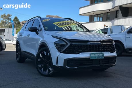 White 2023 Kia Sportage Wagon Gt-Line (Awd)