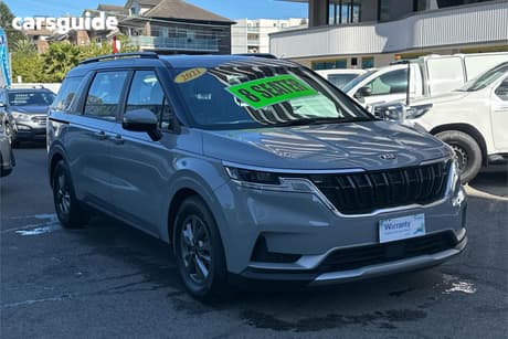 Silver 2021 Kia Carnival Wagon S