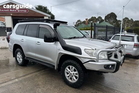 Silver 2008 Toyota Landcruiser Wagon Sahara (4X4)
