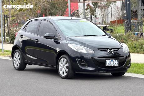 Black 2014 Mazda 2 Hatchback Neo Sport