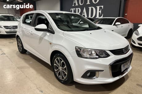 White 2017 Holden Barina Hatchback Cd