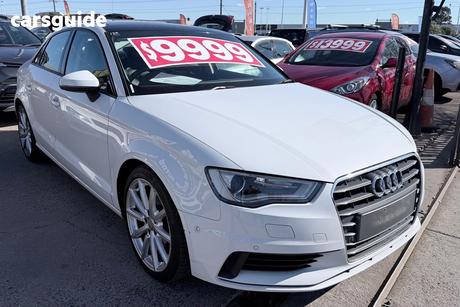 White 2014 Audi A3 Sedan 1.8 Tfsi Ambition