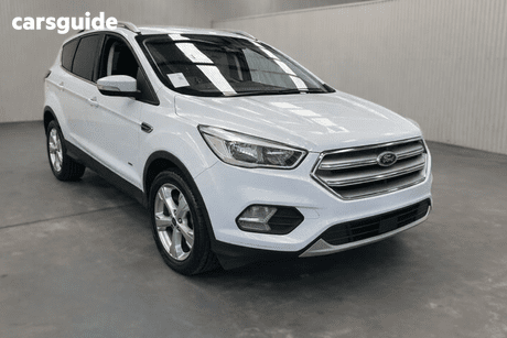 White 2018 Ford Escape Wagon Trend (Awd) (5 Yr)