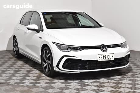 White 2022 Volkswagen Golf Hatchback 110Tsi R-Line