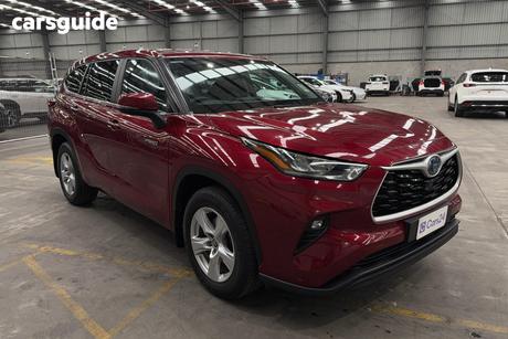 Red 2023 Toyota Kluger Wagon Gx Hybrid Awd
