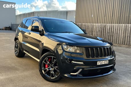 Black 2013 Jeep Grand Cherokee Wagon Srt 8 (4X4)