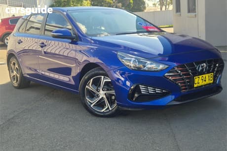 Blue 2021 Hyundai I30 Hatchback