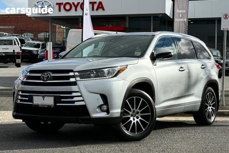 Silver 2018 Toyota Kluger Wagon Grande (4X4)