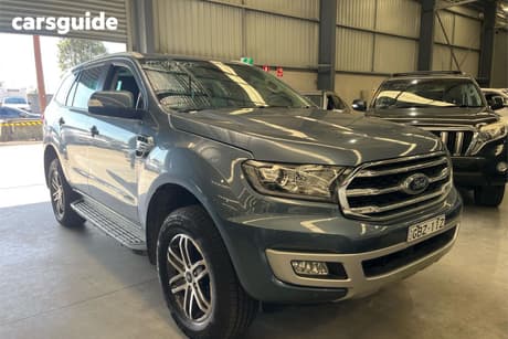 Blue 2019 Ford Everest Wagon Trend (4Wd 7 Seat)
