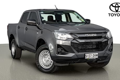 Grey 2025 Isuzu D-MAX Crew Cab Utility Sx (4X4)