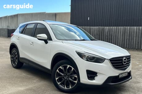 White 2015 Mazda CX-5 SUV GT (4X4) MY15