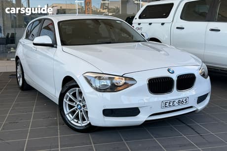 White 2015 BMW 116I Hatchback 16I