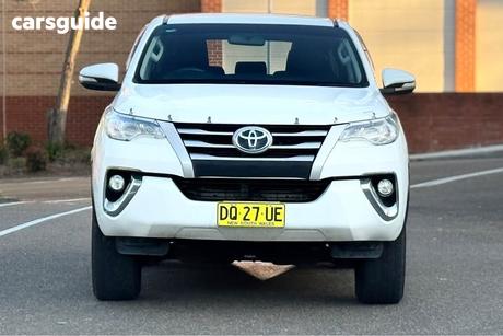 White 2017 Toyota Fortuner Wagon Gxl