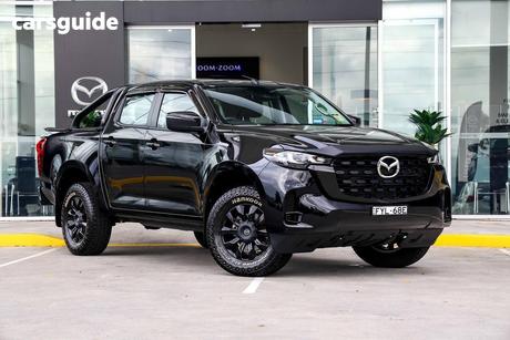 Black 2025 Mazda BT-50 Dual Cab Pick-up Xt (4X4)