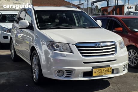 White 2013 Subaru Tribeca Wagon 3.6R Premium (7 Seat)