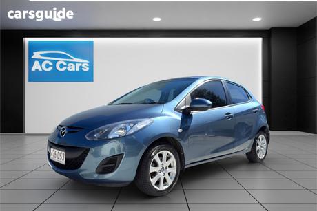 Blue 2014 Mazda 2 Hatchback Neo Sport