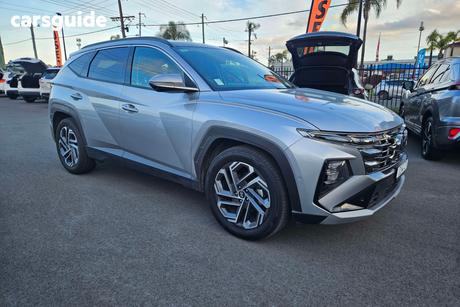 Silver 2024 Hyundai Tucson Wagon Premium (Awd)
