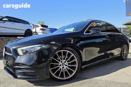 Black 2019 Mercedes-Benz A180 Sedan
