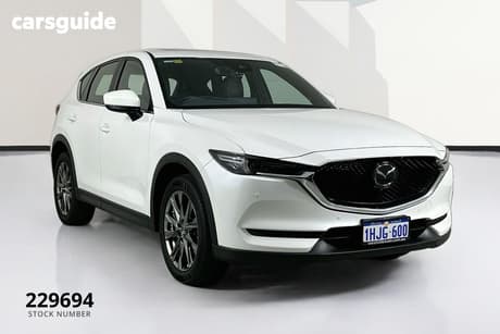 White 2021 Mazda CX-5 Wagon Akera (Awd)