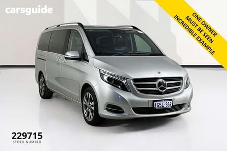 Silver 2018 Mercedes-Benz V250 Wagon D Avantgarde