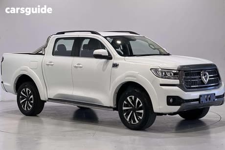 White 2026 GWM Cannon Dual Cab Utility Premium (4X4)