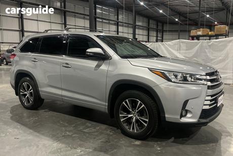 Silver 2017 Toyota Kluger Wagon Gx (4X2)