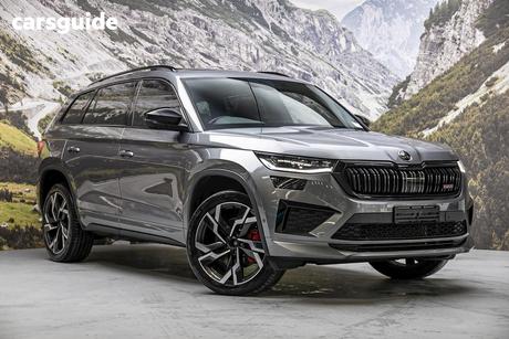 Grey 2024 Skoda Kodiaq Wagon Rs (4X4) 180Tsi