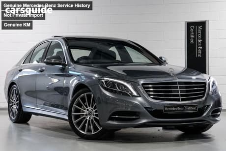 Grey 2016 Mercedes-Benz S350 Sedan D L
