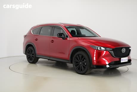 Red 2023 Mazda CX-8 Wagon G25 Gt Sp (Fwd)