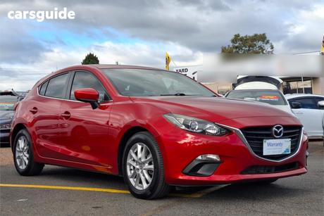 Red 2014 Mazda 3 Hatchback Touring
