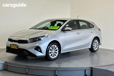 Silver 2023 Kia Cerato Hatchback S