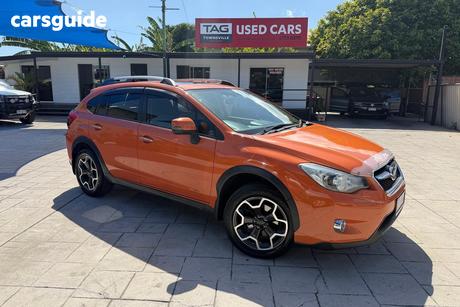 Orange 2013 Subaru XV Wagon 2.0I