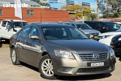 Grey 2011 Toyota Aurion Sedan