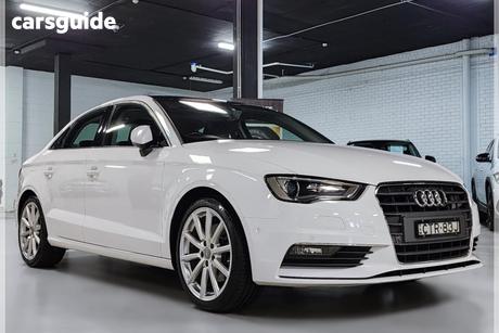 White 2014 Audi A3 Sedan 1.8 Tfsi Ambition