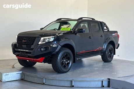 Black 2024 Nissan Navara Dual Cab Pick-up Pro-4X Warrior (4X4)