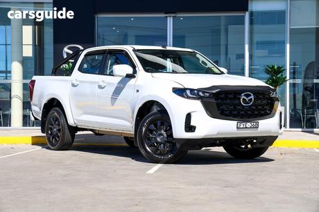White 2025 Mazda BT-50 Dual Cab Pick-up Xt (4X2)