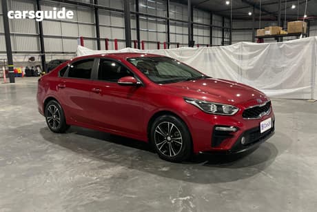 Red 2019 Kia Cerato Sedan S