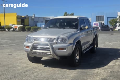 Silver 2005 Mitsubishi Triton Double Cab Utility Glx-R (4X4)