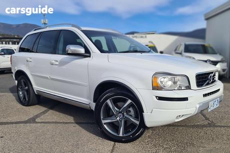 White 2013 Volvo XC90 Wagon D5 R-Design