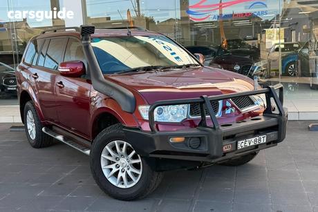 Red 2012 Mitsubishi Challenger Wagon Ls (5 Seat) (4X4)